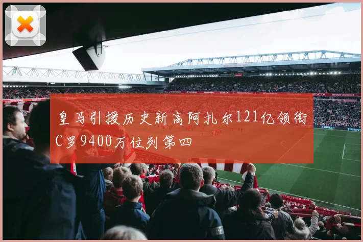 皇马引援历史新高阿扎尔121亿领衔C罗9400万位列第四